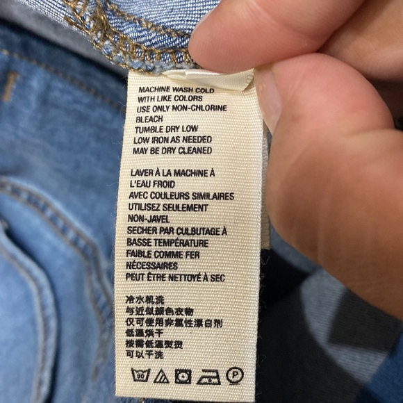 Free People Women’s Authentic Blue Pull On High Rise Flare Jeans Size 28 - Picture 11 of 11